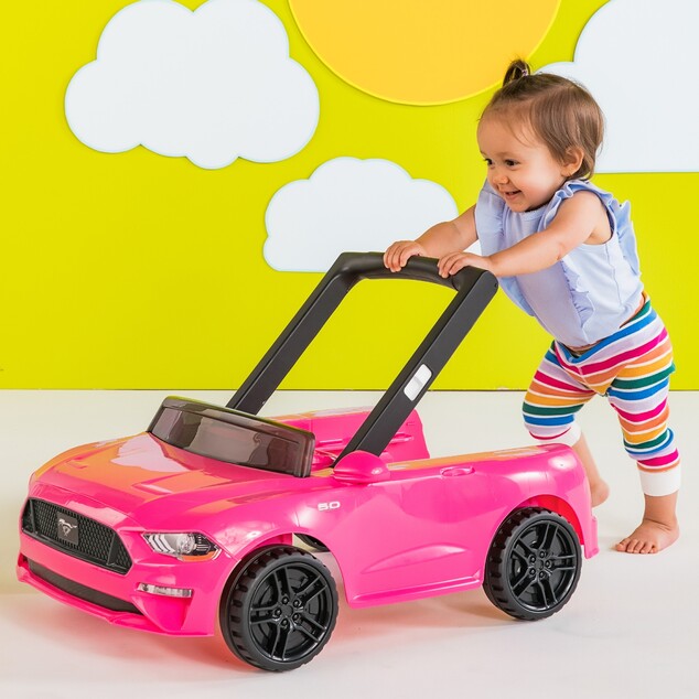 Walker 3in1 Ford Mustang Rosa 6m+, fino a 11kg