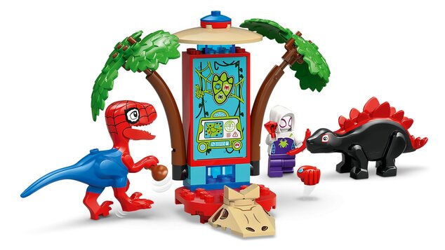 LEGO® Marvel Spidey 11200 Gobby a bitka raptorov v základni na strome