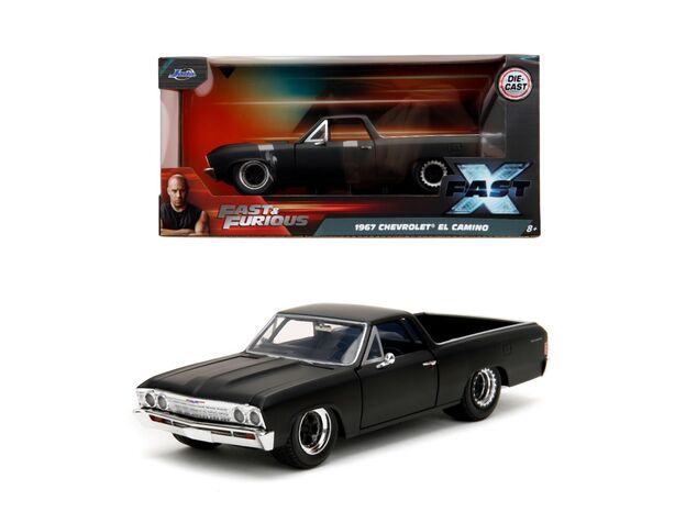 Jada Schnell und wütend Auto 1967 El Camino (F10) 1:24