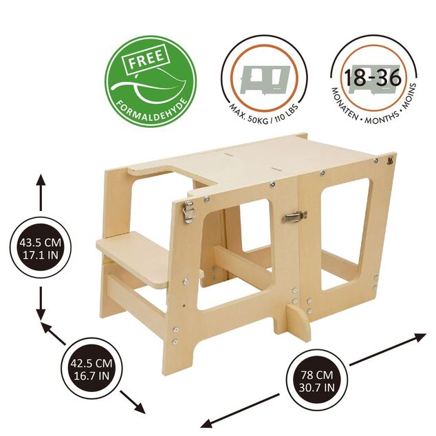 Lernturm Prema 3 in 1 - Natur