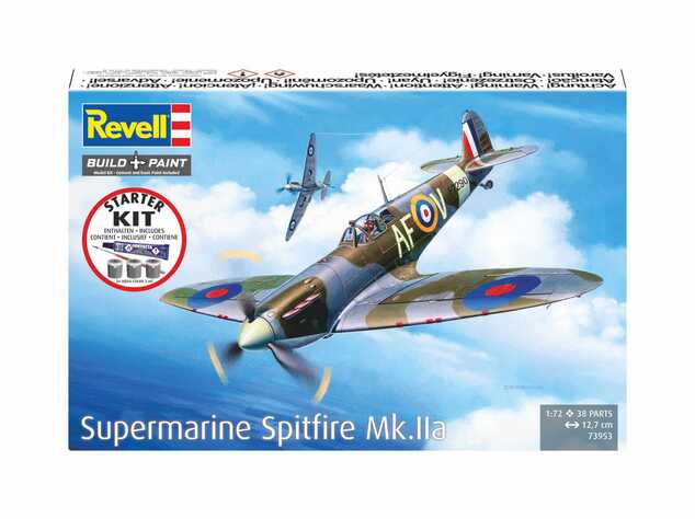 Starter Kit repülőgép 73953 - Spitfire Mk.IIa (1:72)