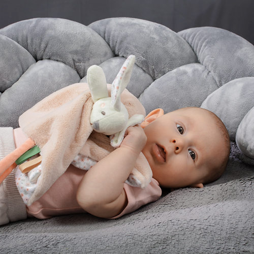 BABYONO Hišni ljubljenček in odeja 2 v 1 Baby Bunny 0m+