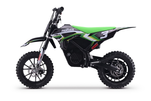 Elektrický Motocross pre deti Beneo Motors Panther zelený - 550W