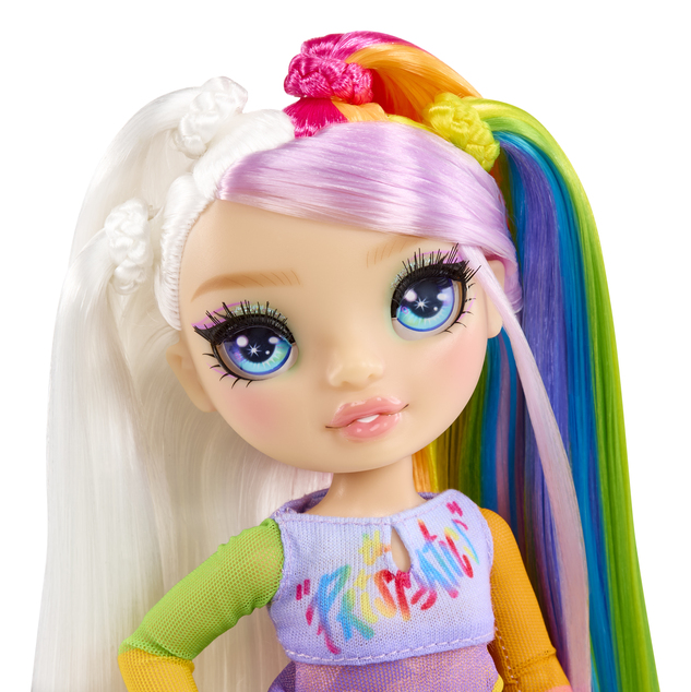 Rainbow High Junior Fashion bábika v rockovej kapele - Amaya