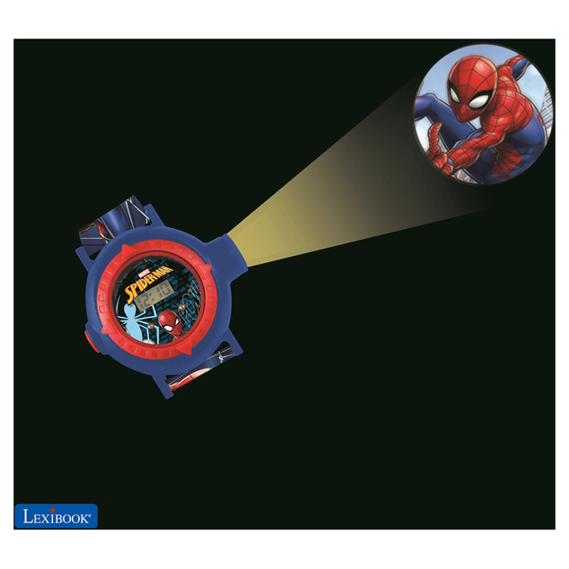 Lexibook Digitale Projektionsuhr Spider-Man