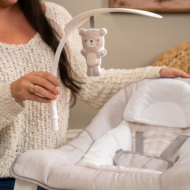 INGENUITY Rezgő pihenőszék 3 az 1-ben Keep Cozy™ Linden™ 0m+, 18 kg-ig