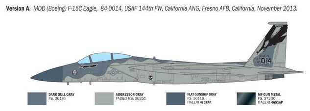 Maquette Avion 92763 - F-15C Eagle (1:48)