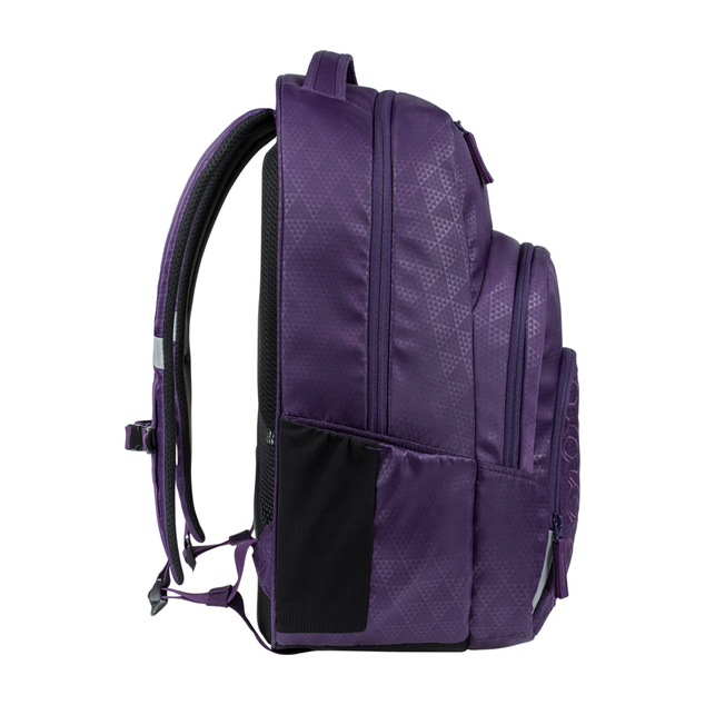 BAAGL SET 3 Coolmate Plum: ruksak, pernica, vrećica