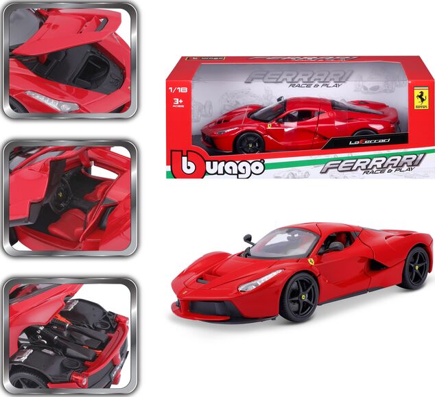 Bburago 1:18 Ferrari LaFerrari - Rot