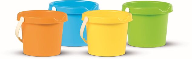 Androni Kýblik s výlevkou - priemer 13 cm, oranžový