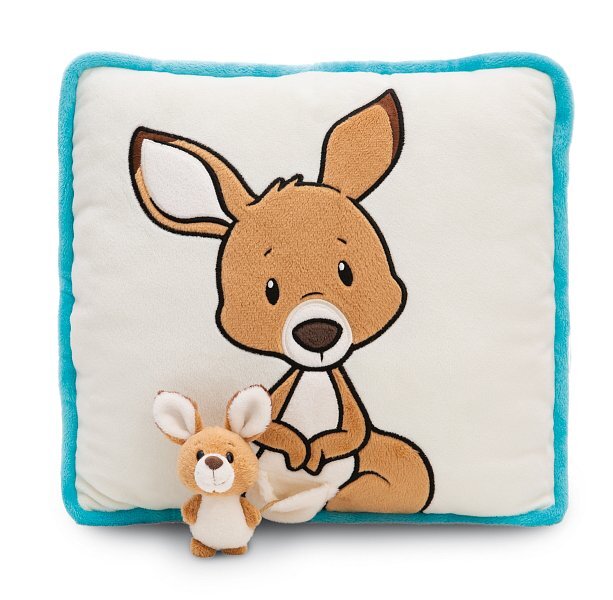 NICI vankúš Koala s mláďaťom 7cm, 30x30cm GREEN