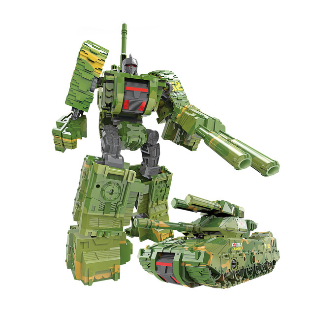 Robot rozložiteľný tank zelený