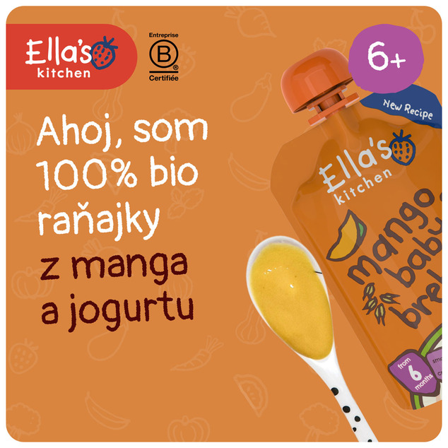 Ella's Kitchen BIO Raňajky mango a jogurt (100 g)