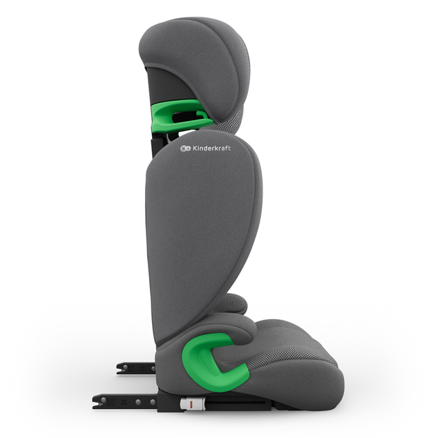 KINDERKRAFT Autosedačka Junior Fix 2 Plus (100-150 cm) Šedá