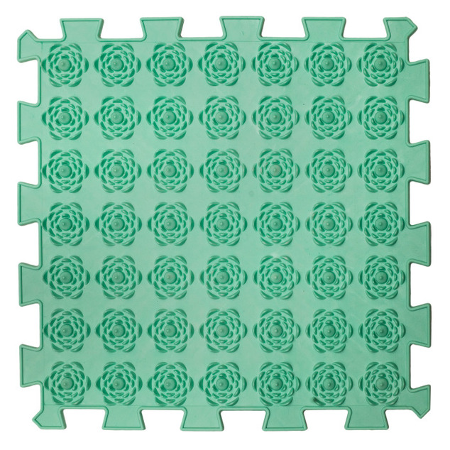 Ortek Masážna podložka Puzzle Mix Pastel 6 prvkov