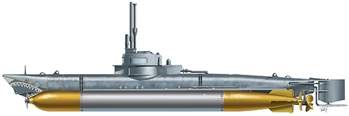 Modellbausatz U-Boot 5609 - U-BOOT BIBER (1:35)