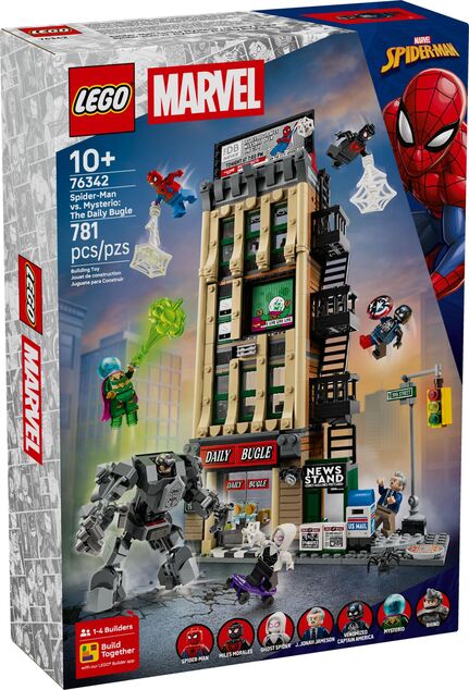 LEGO® Marvel 76342 Spider-Man vs. Mysterio: Daily Bugle
