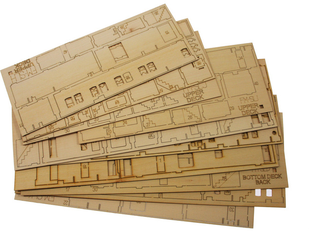 Modell-Tec MS Finnmarken 1:60 kit