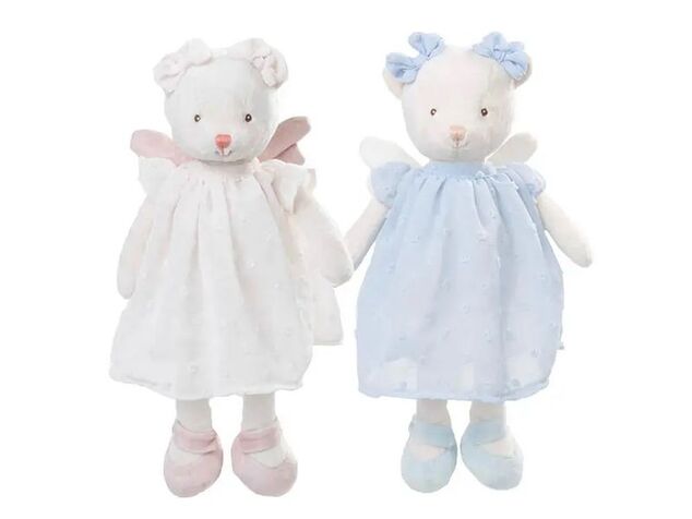 BK ANGELINA ours ange robe bleue (25 cm) avec boîte cadeau Bukowski Design