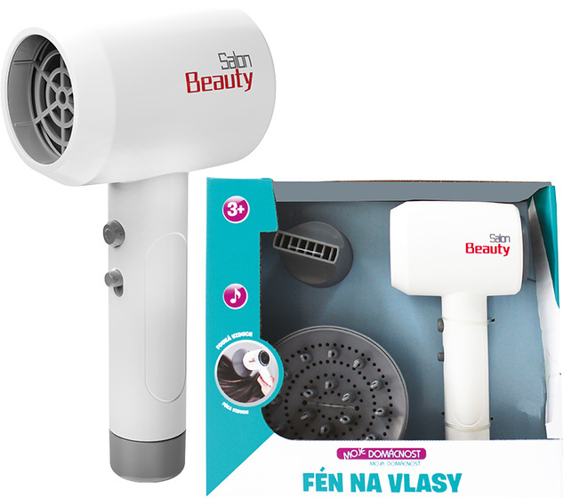 MOJA DOMÁCNOSŤ - Elektrický detský fén s príslušenstvom