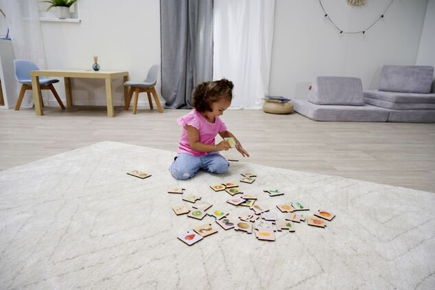 Montessori Puzzle ovocie a zelenina