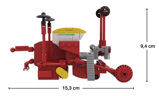 BRIXIES Plus 222.799 Pöttinger Vitasem M - mechanický siaci stroj, 224 k