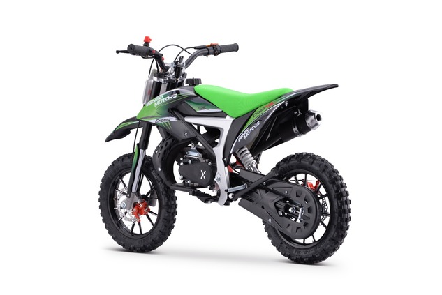Moto de gasolina para niños Beneo Motors CROSS SX verde - 50cm3