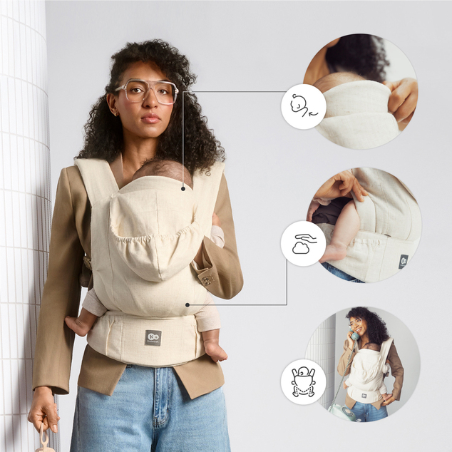 KINDERKRAFT Kindertrage Elara Beige