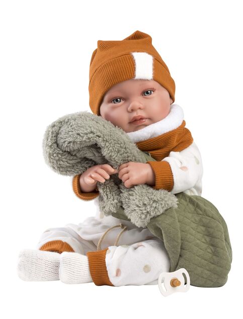 Llorens M844-65 oblečenie pre bábiku bábätko NEW BORN veľkosti 43-45cm