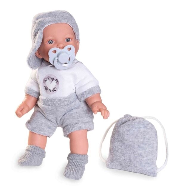 Antonio Juan 12321 PETIT - realistická bábika so zvukmi a mäkkým látkovým telom - 27 cm