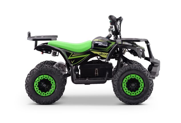 Elektrická štvorkolka pre deti Beneo Motors Veloci zelená - 800W