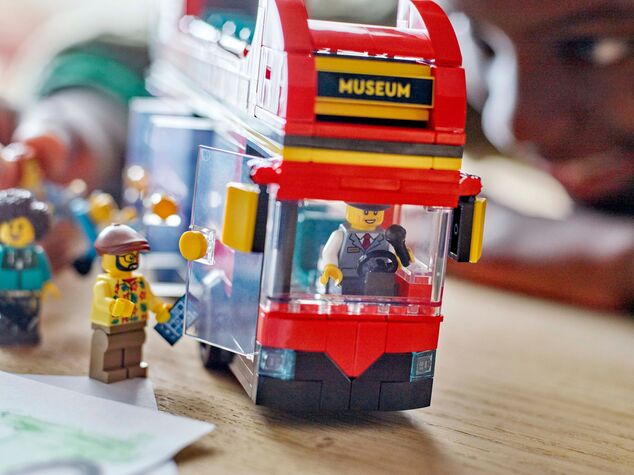 LEGO® City 60407 Červený dvojposchodový vyhliadkový autobus