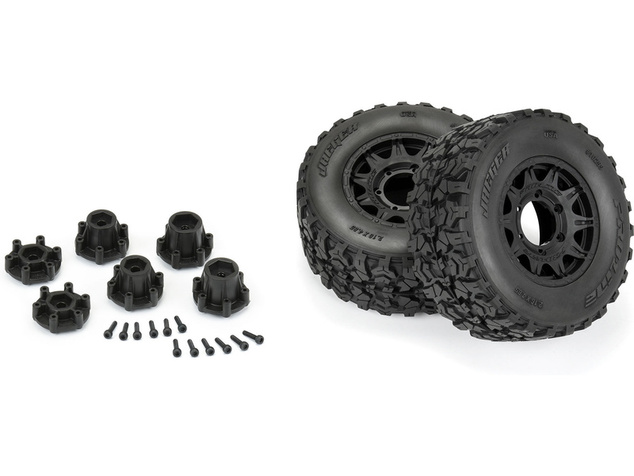 Pro-Line koleso 1:10, pneu 2.8" Jaeger HP, disk čierny H12/14mm(2)