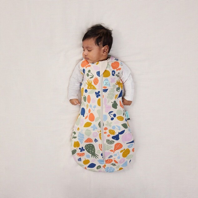 ERGOPOUCH Пелена и спален чувал 2в1 Cocoon Fruit Salad 6-12 м, 8-10 кг, 2,5 tog