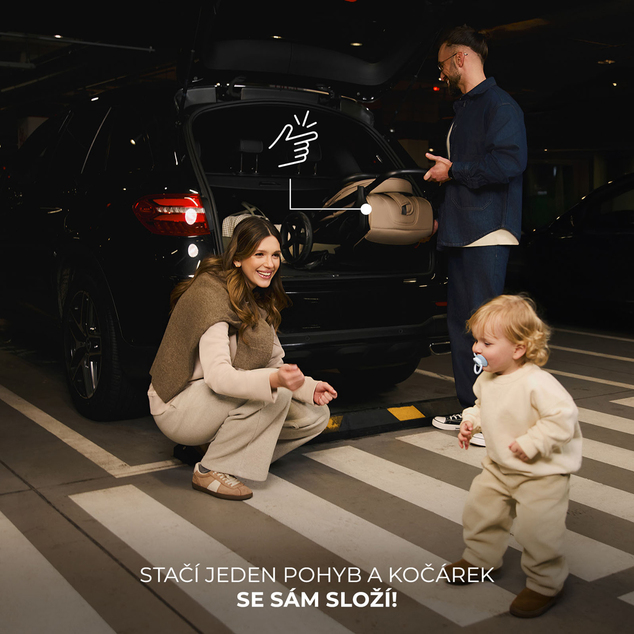 Kinderkraft Kočík športový Loom Black