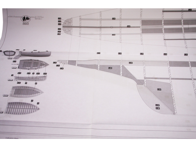 AMATI Endeavour plachetnica 1934 1:35 kit
