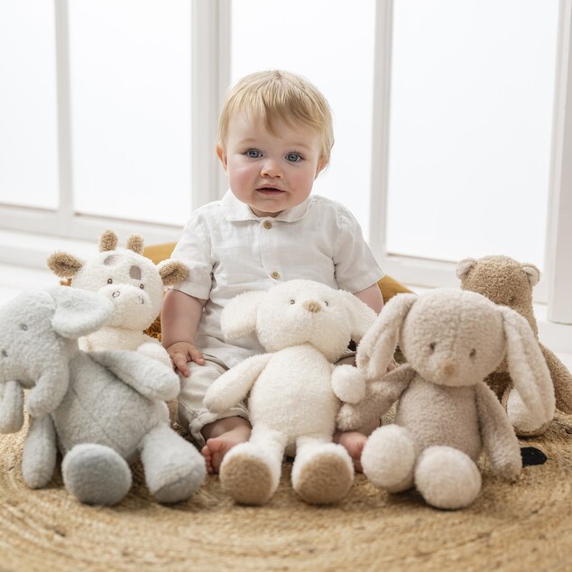 NATTOU Hračka plyšová Teddy zajačik 34 cm