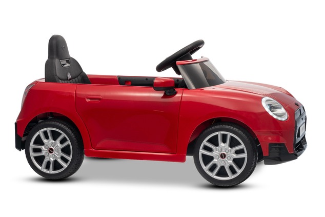 Elektrické autíčko BMW Mini Cooper 12V, červené, USB Vstup s Bluetooth pripojením na MP3 P