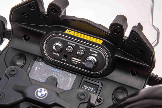 Elektrická Motorka BMW F850 GS, Licencované, 12V batéria, EVA mäkké kolesá, 2 x 35W motor,