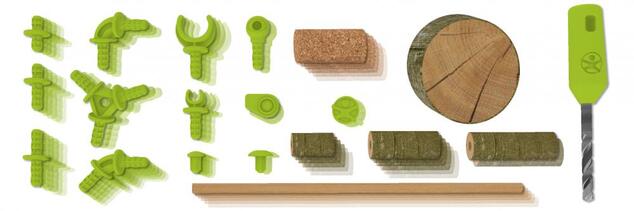 Haba Terra Kids Baukasten Starter Set 87-tlg. ab 8 Jahren
