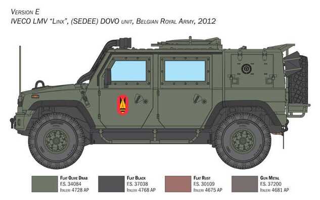 Model Kit military 6766 - VTLM Lince (1:35)
