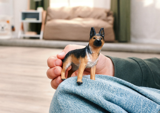 Schleich Femelă ciobănesc german