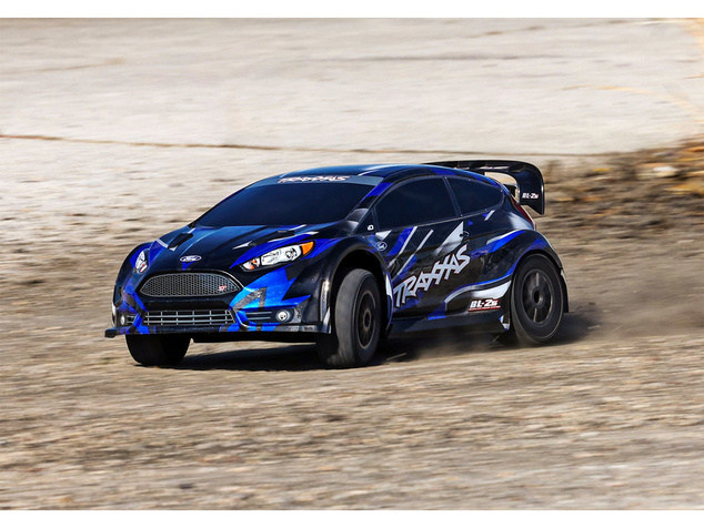 Traxxas Ford Fiesta 1:10 BL-2s 4WD RTR červená