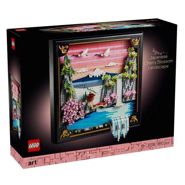 LEGO® Art 31218 Paisaje con huerto de cerezos