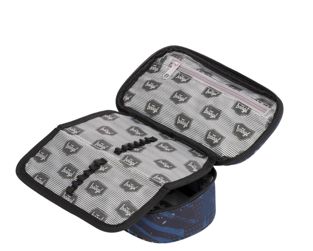 BAAGL Školský peračník etui Skate Štruktúry