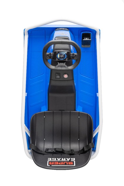 Beneo Motors Go-Kart da drift 24V, bianca, 300W Motore Brushless, Batteria al litio, Dr