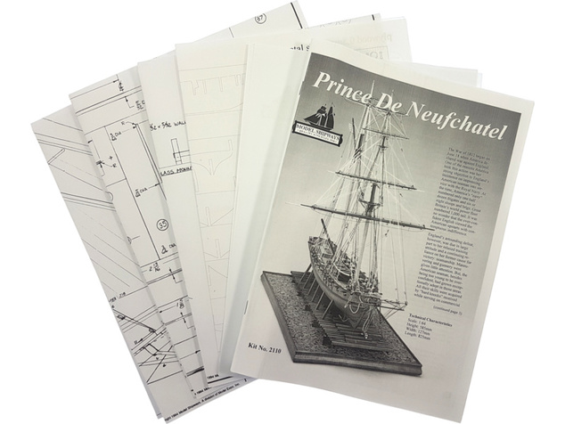 Model Shipways Prince de Neufchatel 1:64 1812 set