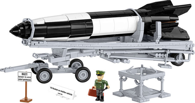 Cobi II WW V2 Rocket &amp; Transporter, 1:35, 1210 k, 1 f, EXECUTIVE EDITION