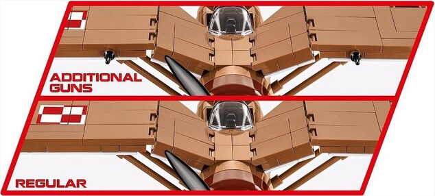 Cobi 5742 II WW PZL P.11c, 1:32, 320 k, 1 f