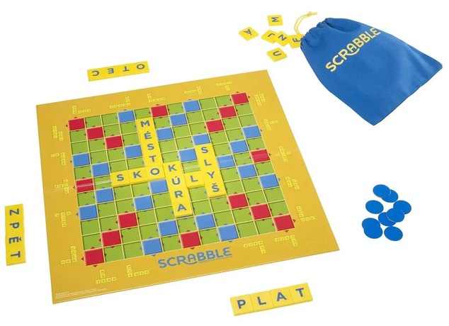 Mattel Hra Scrabble Junior Original CZ